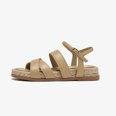 Step out in style this summer with BeauToday's Casual Leather Espadrille Strappy Sandals! Perfect for vacationers and beach bums alike, they’re made from ultra-soft sheepskin upper and lining and have an espadrille sole, for a comfy, yet sophisticated look. Now that’s what we call sandal success! Upper Material: 100% Sheepskin Lining Material: 100% Sheepskin Outsole Material: Rubber Insole Material: Microfiber Heel height: 3.5 cm Summer Vacation Leather Slingback Sandals, Leather Slingback Sandals For Summer Vacation, Closed Toe Footbed Sandals With Adjustable Strap For Vacation, Casual Leather Slingback Sandals For Beach, Summer Leather Sandals For Beach Season, Leather Slingback Sandals For Beach Vacation, Summer Leather Slingback Sandals For Beach, Beige Slingback Sandals For Summer Beach, Leather Slingback Sandals For Beach