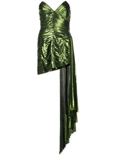 Slytherin Dresses, Gold Hoco Dress, Bodycon Outfits, Desert Sage, Green Satin, Brown Dress, Green Fashion, Cocktail Dress Party, Pleated Dress