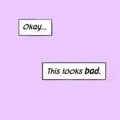 the words okay, okay and ok are in black letters on a purple background with an orange