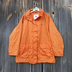 Orange jacket for men or women. Sports vintage unisex jacket Esprit Lable size M/L Measurement: Length of the sleeve from the neck to the bottom of the sleeve 30 inches (76 cm) pit to pit: 25 inch, 63.5cm Jacket bottom 50 inches (127cm) Length 31 inches (78.5 cm) 90s Retro Clothing 90s Style Hiking Outerwear With Pockets, Retro Outerwear For Fall Outdoor Activities, 90s Style Track Jacket For Fall Outdoor, 90s Style Long Sleeve Outdoor Outerwear, 90s Style Long Sleeve Outerwear For Outdoor Activities, 90s Style Fall Outerwear For Outdoor, 90s Style Track Jacket For Fall Outdoor Activities, 90s Hiking Outerwear With Pockets, Retro Hiking Outerwear With Pockets