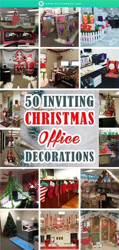 Christmas Decoration Themes Office, Desk Decorating Ideas For Christmas, Christmas Decoration Office Cubicles, Decorating Cubicle For Christmas, Work Break Room Christmas Decorations, Christmas Party Room Decorations, Christmas Decor Ideas Office Party, Desk Holiday Decorations, Cubicle Decor Christmas Office