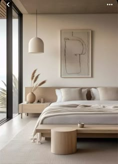 Wabi Sabi Living Room, Japandi Bedroom Ideas, Minimalism Bedroom, Easy Decor Ideas, Japandi Home Decor, Japandi Bedroom, Japandi Interiors, Minimal Bedroom