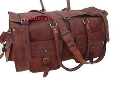 Find ideas๏ฟฝand inspiration for Bag S Vintage Look Leather Messenger Satchel Shoulder Briefcase sports gym 26 , mens bags Sporty Leather Rectangular Travel Bag, Leather Duffle Bag Men, Overnight Travel Bag, Womens Luggage, Leather Duffel Bag, Leather Duffel, Leather Duffle Bag, Leather Travel Bag, Vintage Leather Bag