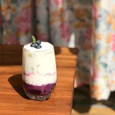 10 Korean Home Cafe Drinks You Can Recreate At Home Blueberry Latte, Blueberry Drinks