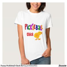 Funny Pickleball Chick Art Shirts Neurology, Flag Shirt, Womens Basic, Nerve, Halloween Tshirts, Zombie