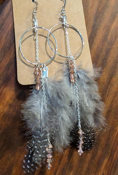 Handmade pheasant feather earrings Pheasant Feather, Pheasant Feathers, Pheasant, Feather Earrings, Favorite Jewelry, Halloween Shopping, Beautiful Jewelry, Jewelry Earrings Dangle, Beading