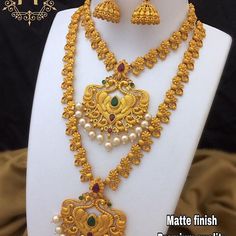 SPLURGE on Instagram: “#Stunning #designs in #gold #plated jewellery @ Rs. 750 ● Text orders to #whatsapp_918427140259 #BEST #jewellery sets to be worn with…” Gold Plated Jewellery, Jewellery Sets, Statement Necklace, Chain Necklace