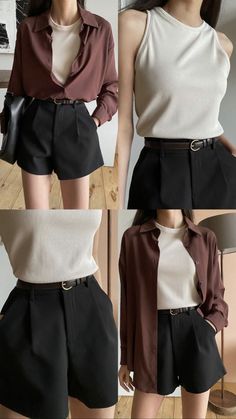 Neutral Tone Outfits, Korean Outfit Street Styles, Casual College Outfits, Korean Casual Outfits, Ootd Inspo, Elegante Casual, Easy Trendy Outfits, Understated Elegance