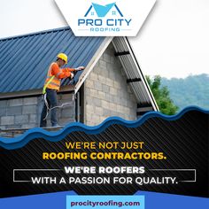 we're not just roofing inspectors, we're roofers with a passion for quality