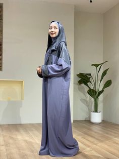 Elevate your prayer experience with our stunning Salah dress, designed for comfort and modesty. Features: * Soft, breathable fabric for a peaceful prayer experience * Modest neckline and sleeves for a respectful prayer * Comfortable fit, allowing for easy movement during prayer Perfect for: * Daily prayers * Special occasions like Eid and Ramadan * Gift for loved ones Get yours today and pray in style and comfort! Long Dress Long Sleeve, Modest Neckline, Daily Prayers, Ramadan Gifts, Dress Long Sleeve, Dress Clothes For Women, Dress Long, Ramadan, Halloween Shopping