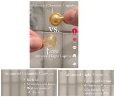 Dry Oily Skin, Ceramide Capsules, Combination Skin, Dry Skin, Texture, Skin