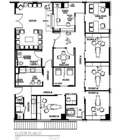 General and Cosmetic Dentistry -1,974 sq.ft. Dentist Floor Plan, Dental Office Floor Plan, Dentist Office Floor Plan, Dental Branding