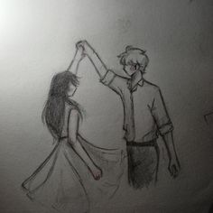 Couple Sketch, Art Sketches Doodles, Easy Love Drawings, Meaningful Drawings, Easy Doodles Drawings