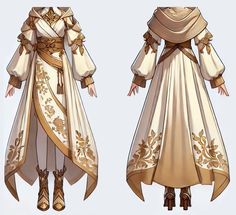 Cleric Dnd Outfit, Fantasy Clothing Design Art, God Clothes Design, Dnd Outfits Inspiration, Dnd Character Outfits, Fantasy Outfits Design, Fantasy Clothing Art, Traditional Greek Clothing, God Outfits