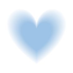 a blue heart on a white background