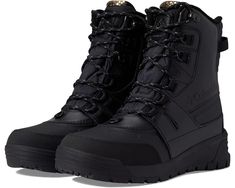 Sporty Lace-up Fade-resistant Boots, Sporty Fade-resistant Lace-up Boots, Synthetic High-top Outdoor Boots, Synthetic High-top Boots For Outdoor, Lace-up Synthetic Boots For Sports, Fade-resistant High-top Synthetic Boots, Synthetic Ankle Boots For Outdoor, Functional Synthetic Insulated Boots, Weatherproof High-top Synthetic Boots