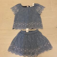 Shirt 34.95 And Skirt 39.95 Size Small Gap Cotton Summer Sets, Casual Gap Sets For Spring, Casual Spring Cotton Sets, Casual Gap Playwear Sets, Gap Casual Playwear Sets, Summer Casual Sets By Gap, Casual Summer Sets From Gap, Casual Summer Sets By Gap, Graphic Onesies