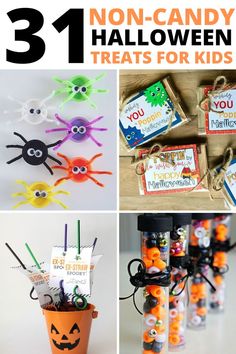 31 non - candy halloween treats for kids