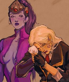 Widow X Ashe, Spiderbyte Overwatch, Ouihaw Fanart, Ashe Fanart, Ashe Overwatch, Overwatch Fanart, Overwatch Drawings, Overwatch Memes, Overwatch Comic