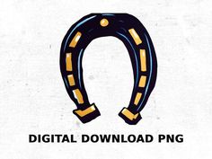 the logo for digital download png is shown in black and yellow letters on a white background