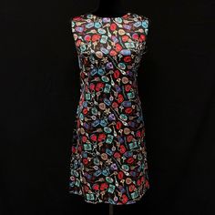 Nwt Nicole Miller Sleeveless Black Print Dress, Size12. Perfect For Vacation Or A Summer Party. Sheath Silhouette Crew Neckline Midi Length Sleeveless Back Zipper Colorful Print With No Vacancy/Key Motif Material 98% Polyester, 2% Spandex Machine Wash Or Hand Wash Cold Black Sleeveless Retro Dress, Retro Black Sleeveless Dress, Multicolor Sleeveless Lined Dresses, Black Sleeveless Lined Dress, Black Tunic Dress, Patterned Midi Dress, Twist Front Dress, Coctail Dresses, Black Print Dress