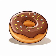 Ultra HD Donut Clipart in Minimalist Art Style Style Donut Clipart, Picture Drawing, Digital Banners, Small Pictures, Decal Design, Pictures To Draw, Ultra Hd, Creative Projects