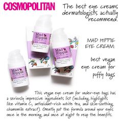 Press & Reviews | Mad Hippie Best Eye Cream, Instyle Magazine