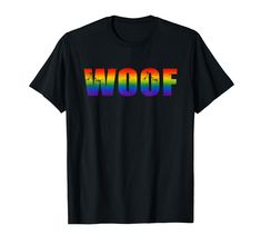 PRICES MAY VARY. Gay bear pride shirt featuring the word woof and gay pride flag. Great gift for gay bears, husbear, big bear, chub, cub, gay daddy, chaser etc.. This is a fun way to show your bear pride support and you won't have to woof out loud when you meet a cute bear Wear this gay bear tee at any gay bear event, gay pride, gay bear pride or to show your support to the LGBT & Bear community. Great christmas gift idea for bears. Woof! Lightweight, Classic fit, Double-needle sleeve and bottom Bear Pride, Gay Pride Flag, Rainbow Flag Pride, Rainbow Flag, Pride Tshirts, Pride Flag, Pride Shirts, Pride Flags, Gay Pride