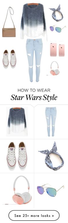 "Untitled #82" by licihinds on Polyvore featuring River Island, Converse, Frends, women's clothing, women's fashion, women, female, woman, misses and juniors Star Wars Style, Converse Outfits, Outfits With Converse, Clothes And Accessories, Teen Fashion Outfits, Style Guide, Trendy Dresses