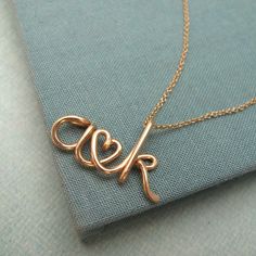 husband & wife initials- love this Couple Initial Necklace, Custom Initial Necklace, Mia 3, Custom Initials, Personalized Initials, Bijoux Diy, Up Girl, Girls Best Friend, Initial Necklace