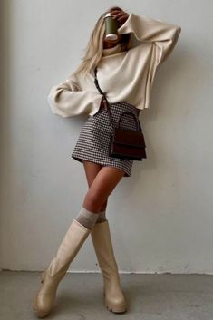 Stylish Winter Outfits, Winter Fashion Outfits Casual, Outfit Chic, Looks Chic, 가을 패션, Autumn Outfit, Outfit Inspo Fall, Fall Fashion Outfits, Looks Style