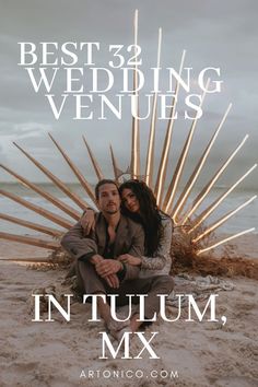 Best Wedding Venues Tulum | Top 32 wedding villas Tulum Micro Wedding, Kima Tulum Wedding, Luxury Elopement Ideas, Mexico Resort Wedding, Beach Micro Wedding, Mexico Wedding Destination