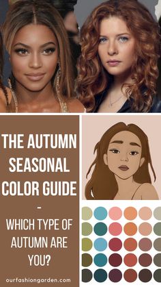 Soft Autumn vs True Autumn vs Dark Autumn Soft Autumn Deep, Warm Hair Color