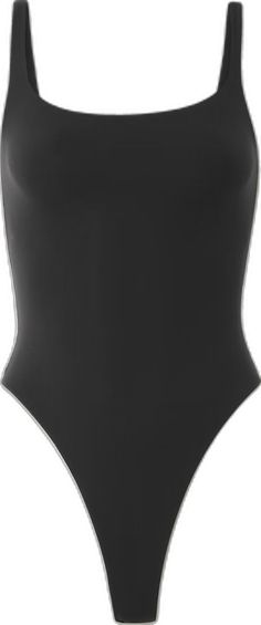 Sporty Elastane Bodysuit For Swimming, Sporty Swimming Bodysuit In Elastane, Black Nylon Bodysuit For Gym, Sleek Black Bodysuit For Workout, Black Elastane Bodysuit With Minimal Stretch, Black Bodysuit With Minimal Stretch, Black Minimal Stretch Bodysuit For Swimming, Black Second-skin Bodysuit For Workout, Black Second-skin Bodysuit For Athleisure