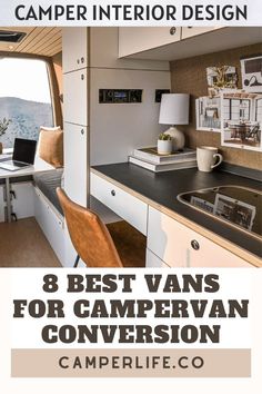 8 Best Vans for Campervan Conversion: Camper Interior Design 12 Passenger Van, Small Motorhomes, Airstream Interstate, Best Vans, Camper Interior Design, Diy Campervan, Fold Out Beds, Campervan Conversion, Camper Van Conversion Diy