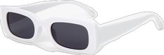 White Rectangular Polarized Sunglasses, White Rectangular Sunglasses With Polarized Lenses, Rectangular Tinted Sunglasses In Optic White, White Rectangular Sunglasses For Summer, Adjustable Rectangular Sunglasses With Polarized Lenses, Casual White Rectangular Sunglasses, White Rectangular Sunglasses For Beach, White Polarized Adjustable Sunglasses, Fashionable Jewelry