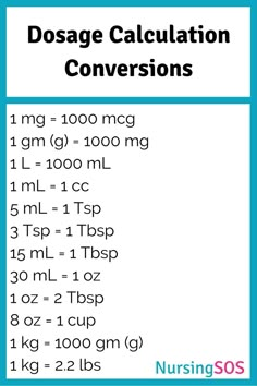 the dosage calculator is shown in blue and white