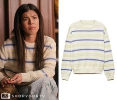 The Sex Lives of College Girls: Season 3 Episode 5 Lindsey's Striped Sweater