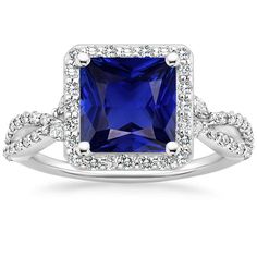 Engagement Rings Halo Princess Cut, Ring Princess Cut, Blue Engagement Ring, Diamond Ring Princess Cut, Princess Cut Engagement Rings, Princess Cut Rings, Sapphire Engagement Ring Blue, Sapphire Diamond Ring, Natural Earth