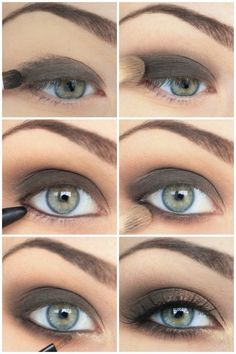 .brown smoky eye Mekap Mata, Kylie Jenner Makeup, Makeup Tutorial Eyeshadow, Makijaż Smokey Eye, Makeup Hacks, Eye Make, Smokey Eye Makeup