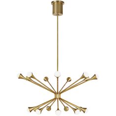 This 18 light Chandelier from the Sean Lavin Lody collection by Visual Comfort Modern Collection (Formerly Tech Lighting) will enhance your home with a perfect mix of form and function. The features include a Aged Brass finish applied by experts.   Product Features Include: Brand: Visual Comfort Modern Collection  Collection: Sean Lavin Lody  SKU: 700LDY18R-LED930  UPC: 191963131945  Category: Chandelier  Finish: Aged Brass  Shade: Acrylic  Material: Steel  Designer: Sean Lavin  Width: 31.10  in Aged Brass Chandelier, Acrylic Rod, Two Rings, Entry Hallway, Circa Lighting, Tech Lighting, Bath Light, Brass Chandelier, Chandelier Ceiling Lights