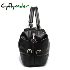 Brand Name: CyflymderHandbags Type: TotesTypes of bags: Handbags & Crossbody bagsMain Material: PULining Material: PolyesterShape: BostonHardness: SOFTPattern Type: SolidInterior: Interior Slot PocketInterior: Cell Phone PocketInterior: Interior Zipper PocketDecoration: NONEExterior: NONEOccasion: VersatileClosure Type: zipperGender: WOMENStyle: FashionModel Number: 121003Number of Handles/Straps: Single[23y 3m 2d] Large Capacity Black Duffle Bag, Black Large Capacity Travel Bag For Office, Black Handheld Satchel With Hasp Closure, Women Backpack Travel, Shoulder Bag Vintage, Pad Bag, Makeup Bag Organization, Handbags Casual, Elegant Ladies