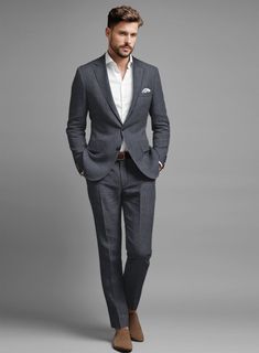 Transform your style with our Italian Linen Zod Blue Suit, a gateway to a spectrum of fashion possibilities. Tailored from pure linen, this suit, with its subtly textured fabric and deep blue color, offers a lasting trend with a personalized touch. Ideal for your upcoming professional or celebratory gatherings, our suit assures a refined and confident look. Get set for your next occasion as our suit effortlessly complements your style and embraces a lasting impression amongst all. Shop now and i Tailored Linen Suit With Suit Collar, Semi-formal Linen Suit With Pressed Crease, Linen Suits With Pressed Crease For Semi-formal Events, Timeless Linen Suit For Formal Occasions, Timeless Formal Linen Suit, Fitted Linen Suits With Welt Pockets, Fitted Linen Suit With Welt Pockets, Timeless Linen Formal Suits, Elegant Linen Suits With Notch Lapel