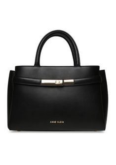 Stylishly stash your essentials in this chic satchel from Anne Klein. | Anne Klein Triple Satchel with Detachable Strap Chic Workwear Satchel With Handles, Chic Satchel With Metal Hardware For Office, Chic Office Satchel With Metal Hardware, Trendy Satchel With Gold-tone Hardware For Work, Trendy Workwear Satchel With Gold-tone Hardware, Chic Rectangular Satchel With Metal Hardware, Chic Top Handle Satchel With Metal Hardware, Trendy Bags For Workwear With Metal Hardware, Trendy Workwear Bags With Metal Hardware