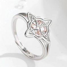 Knot Witchcraft, Witch Knot, Witch Ring, Wicca Jewelry, Powerful Magic, Continuous Pattern, Celtic Knot Jewelry, Witch Rings, Spiritual Realm