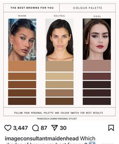 Feminine Tips, True Spring Colors, Cool Winter Color Palette, Color Seasons, Neutral Skin Tone, Skin Undertones, Colour Analysis, Simple Makeup Tips