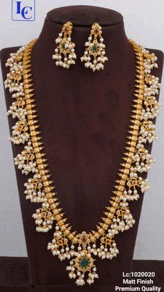 Latest Gutta Pusalu Jewellery, Latest South Indian Jewellery, Pusalu Jewellery, Guttapusalu Necklace, Latest Jewellery Designs, Mehndi Party, Gutta Pusalu, Indian Wedding Jewelry Sets, Temple Jewelry