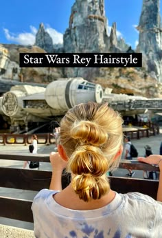 Rey Hairstyle Star Wars, Star Wars Hairstyle, Rey Hair Star Wars, Star Wars Hairstyles Easy, Rey Hair Tutorial, Rey Star Wars Hair, Rey Hairstyle, Star Wars Disney Bound, Star Wars Hairstyles