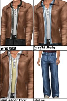 I came across this amazing Sims 4 CC clothes for male Sims at number 1m on the best Sims 4 CC list, and it’s a game-changer! The sleek leather jacket with multiple layering options makes it perfect for transitioning from casual to polished looks. Paired with classic jeans, it creates a relaxed yet stylish vibe that’s so versatile for any occasion. I pinned it to my Sims 4 male CC board, and I’m amazed at how effortlessly cool my Sims look with this set! Male Cc Clothes, Sims 4 Lingerie Cc, Sims 4 Cc Clothes Male, Sims Cc Cas, Aesthetic Sims 4 Cc, Sims 4 Cc List, Sims 4 Cc Clothes Female, Sims 4 Folder