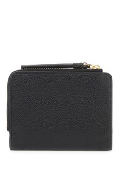 100% cow leather Lining, 66% polyester, 34% rayon Chic Leather Wallet With Coin Pocket, Elegant Leather Trifold Wallet With Zipper Closure, Chic Bifold Wallet With Zipper Closure, Chic Leather Bifold Wallet, Classic Trifold Wallet With Zipper Closure For Formal Occasions, Classic Formal Trifold Wallet With Zipper Closure, Compact Leather Wallet With Zipper Closure, Classic Leather Trifold Wallet With Zipper, Leather Evening Wallet With Zipper Closure